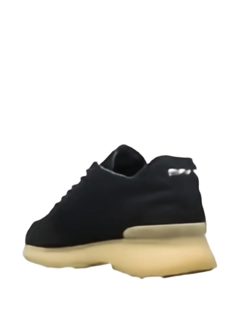 Miu logo-tag sneakers Zwart