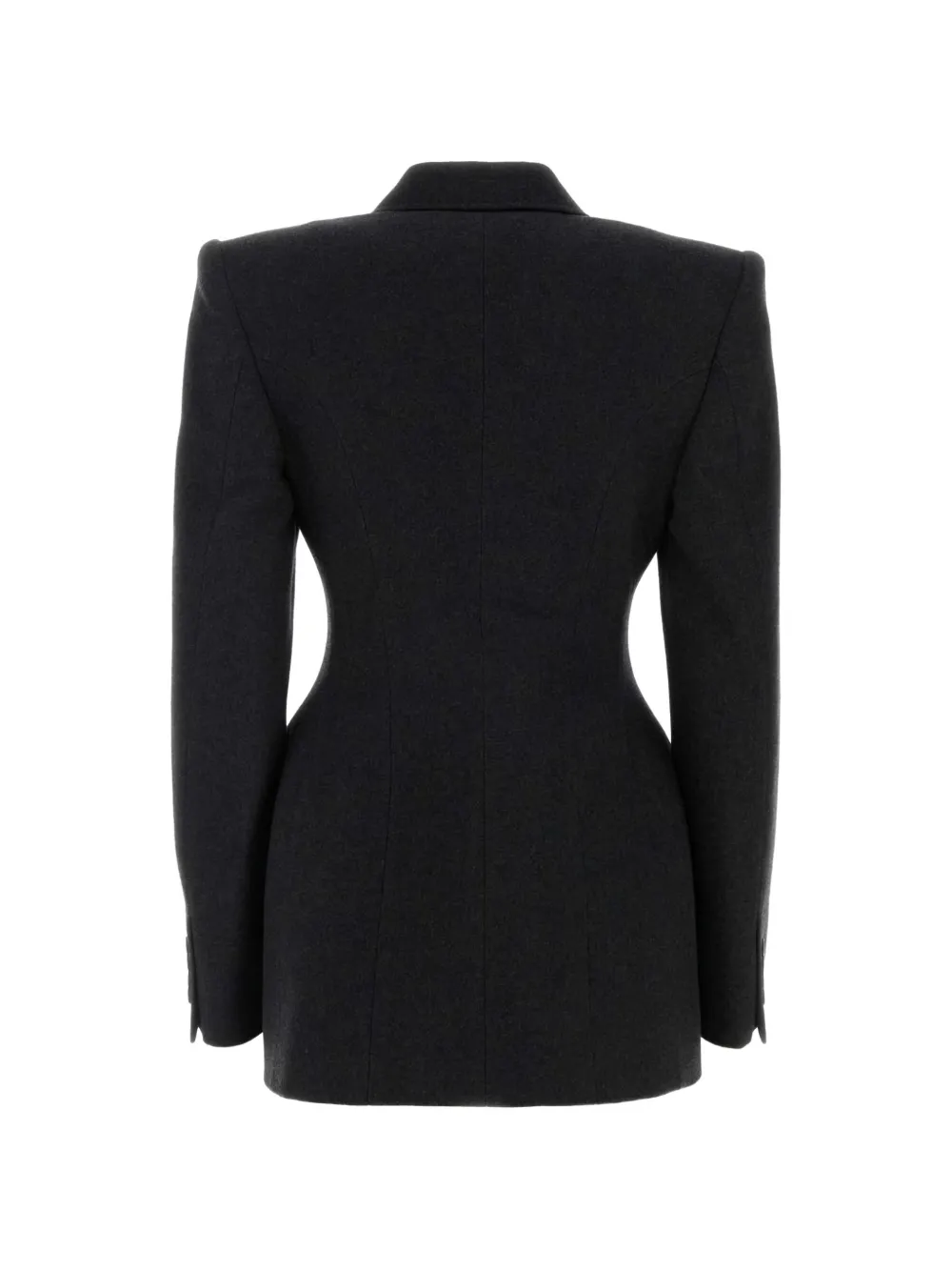 Balenciaga Blazer met dubbele rij knopen Grijs