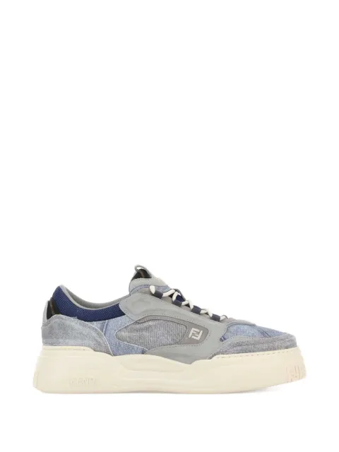 FENDI denim force sneakers 