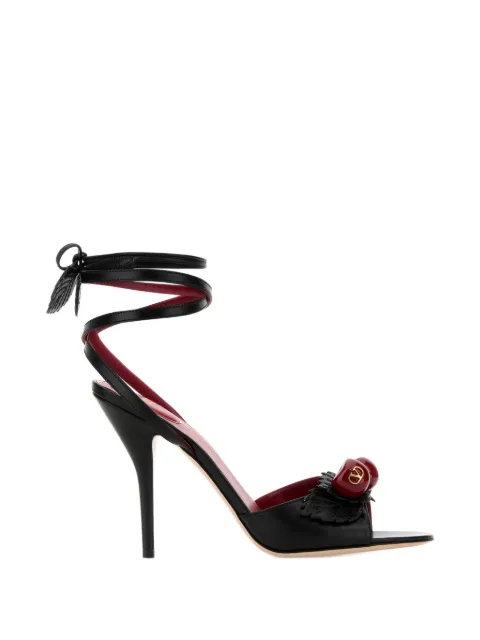 Valentino Garavani leaf-embellishment sandals