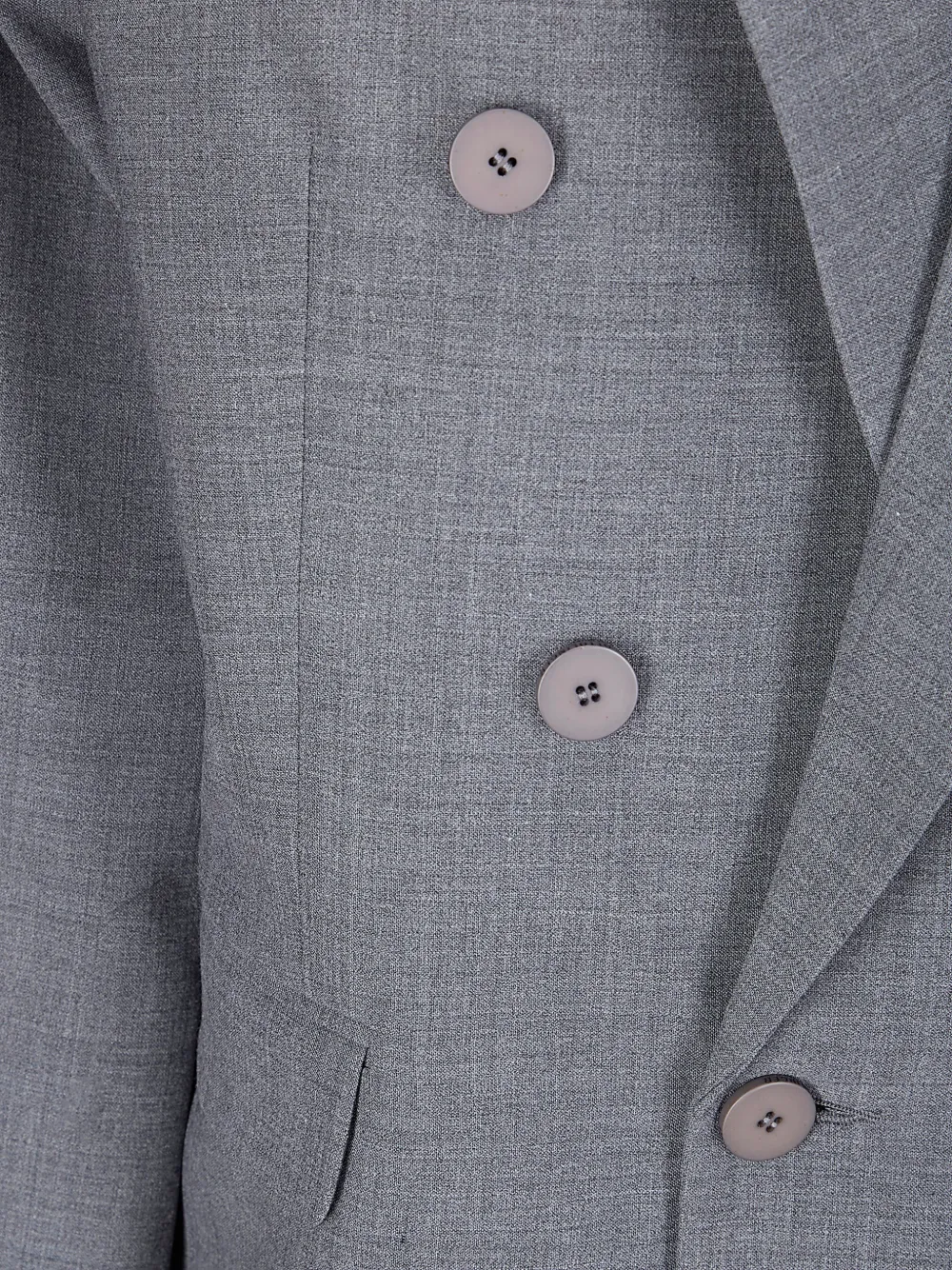  Ottolinger Oversized Buttoned Blazer - Grey 