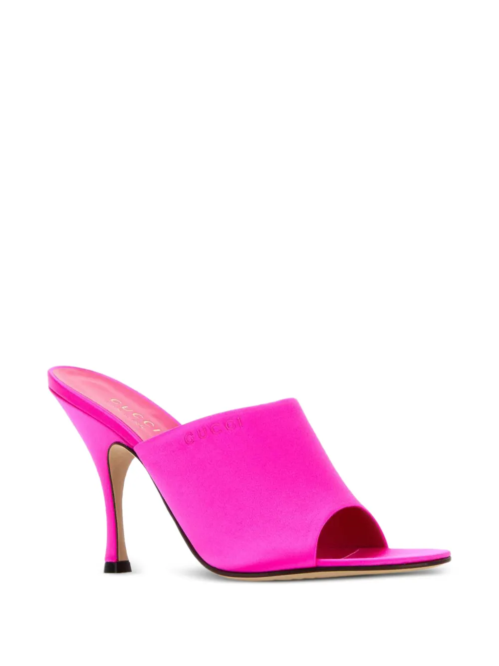 Gucci Sandalen met geborduurd logo Roze