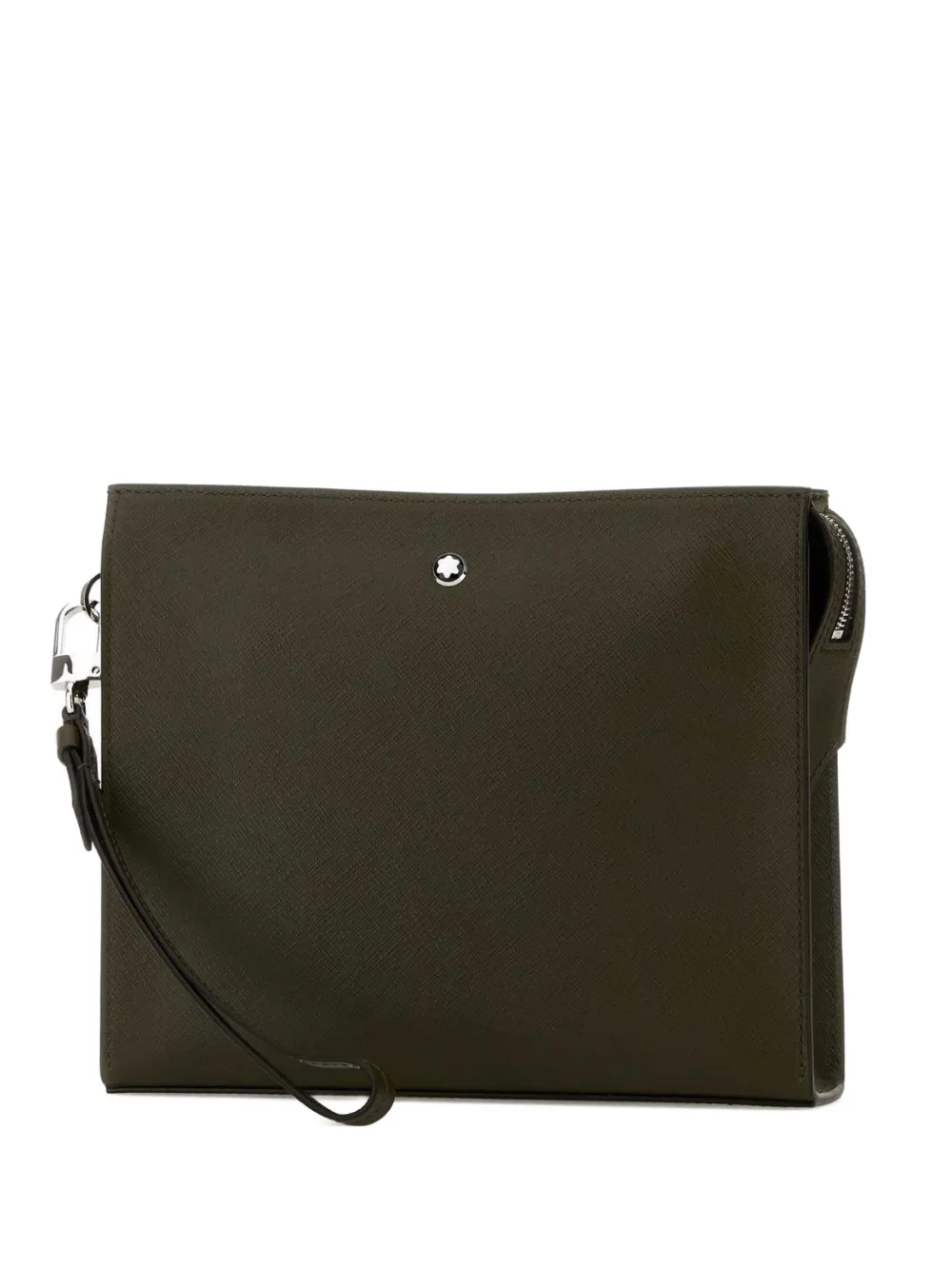 Montblanc Sartorial zip clutch bag - Verde