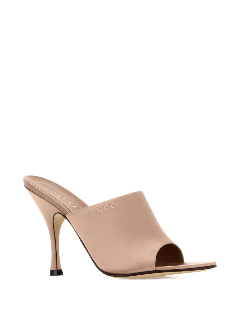 Gucci powder pink mules Beige