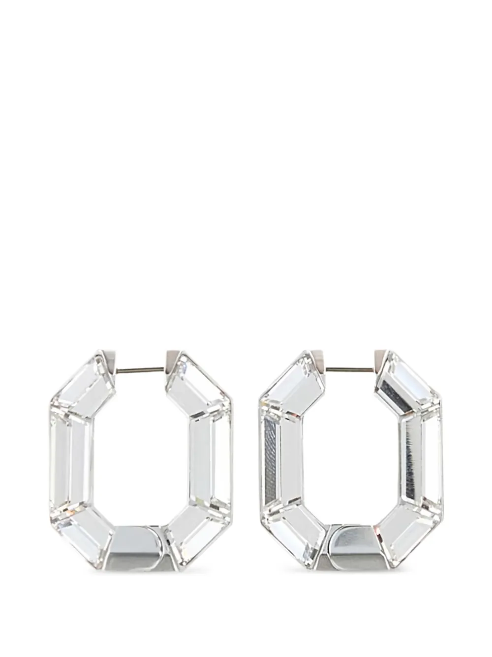 Swarovski Lucent crystal earrings - Argento