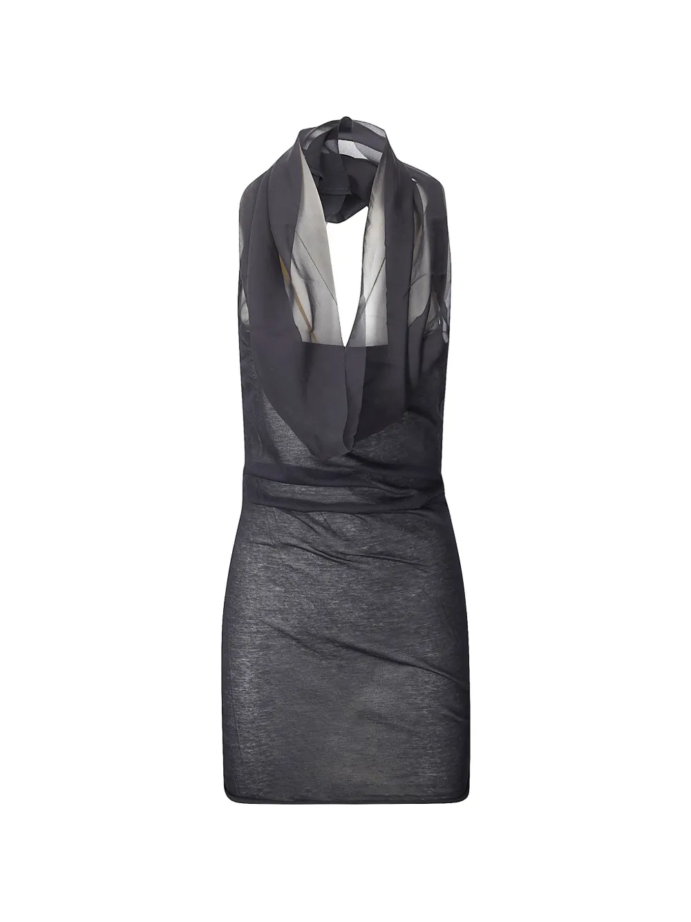 Rick Owens Sunburn halter top - Nero