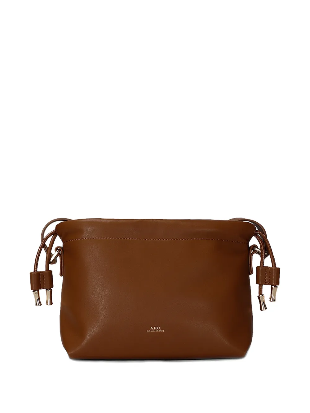 A.P.C. mini Ninon crossbody bag - Marrone