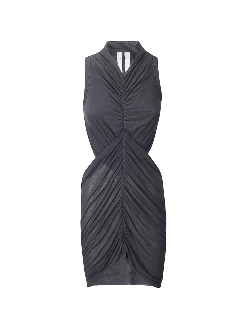 Rick Owens Sunpeel cut-out top - Grigio