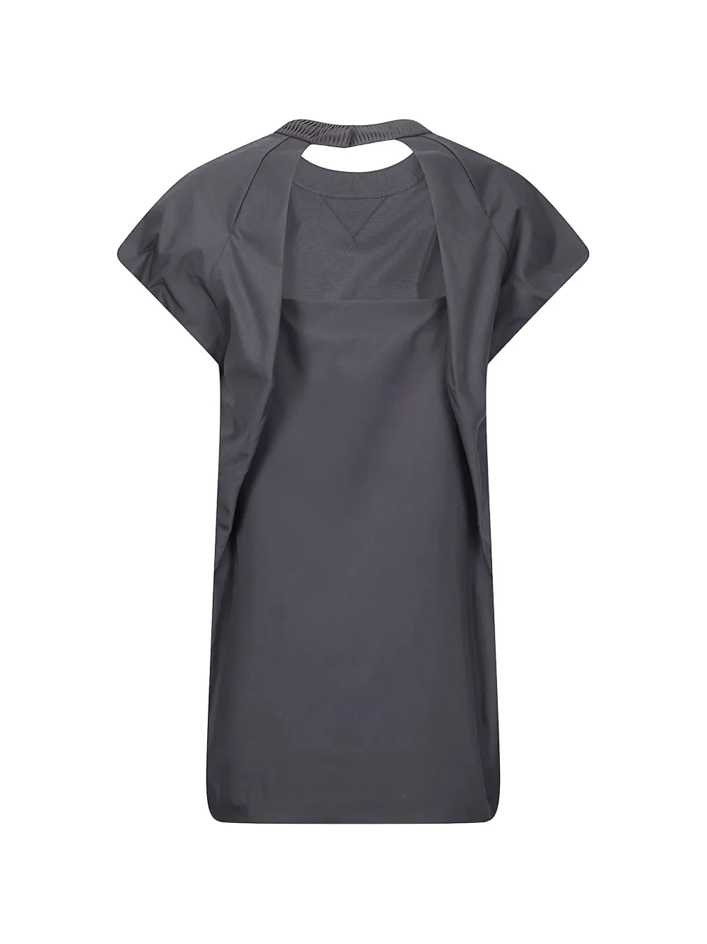 poplin short-sleeve dress