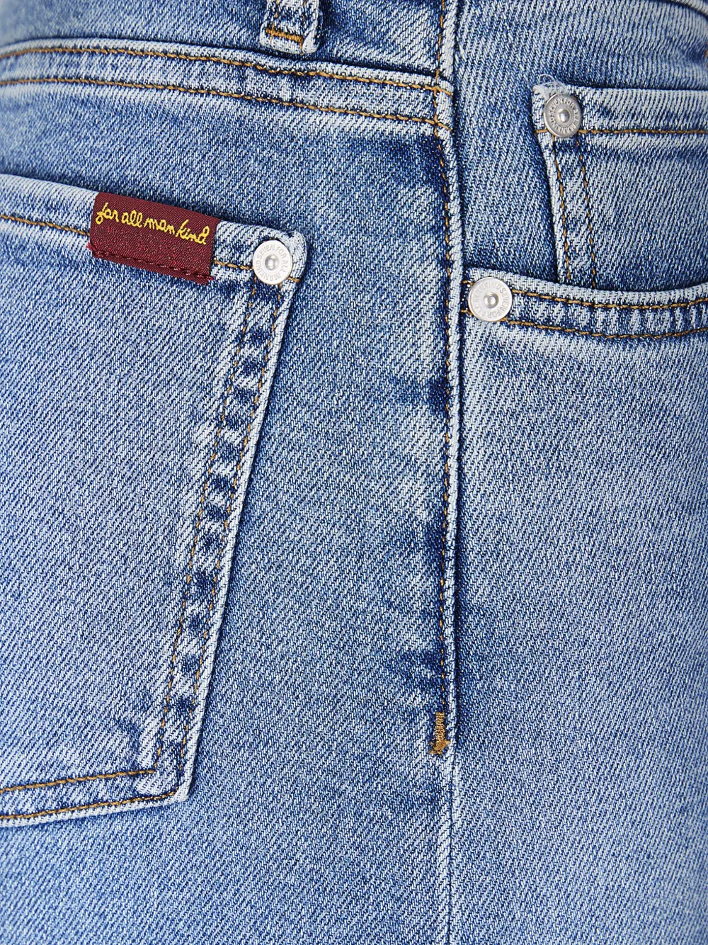 7 For All Mankind Straight jeans Blauw