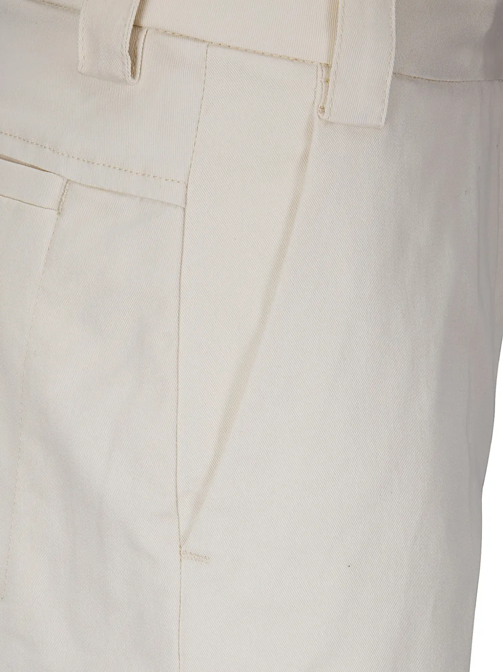 THELATEST Broek met tonale stiksels Beige