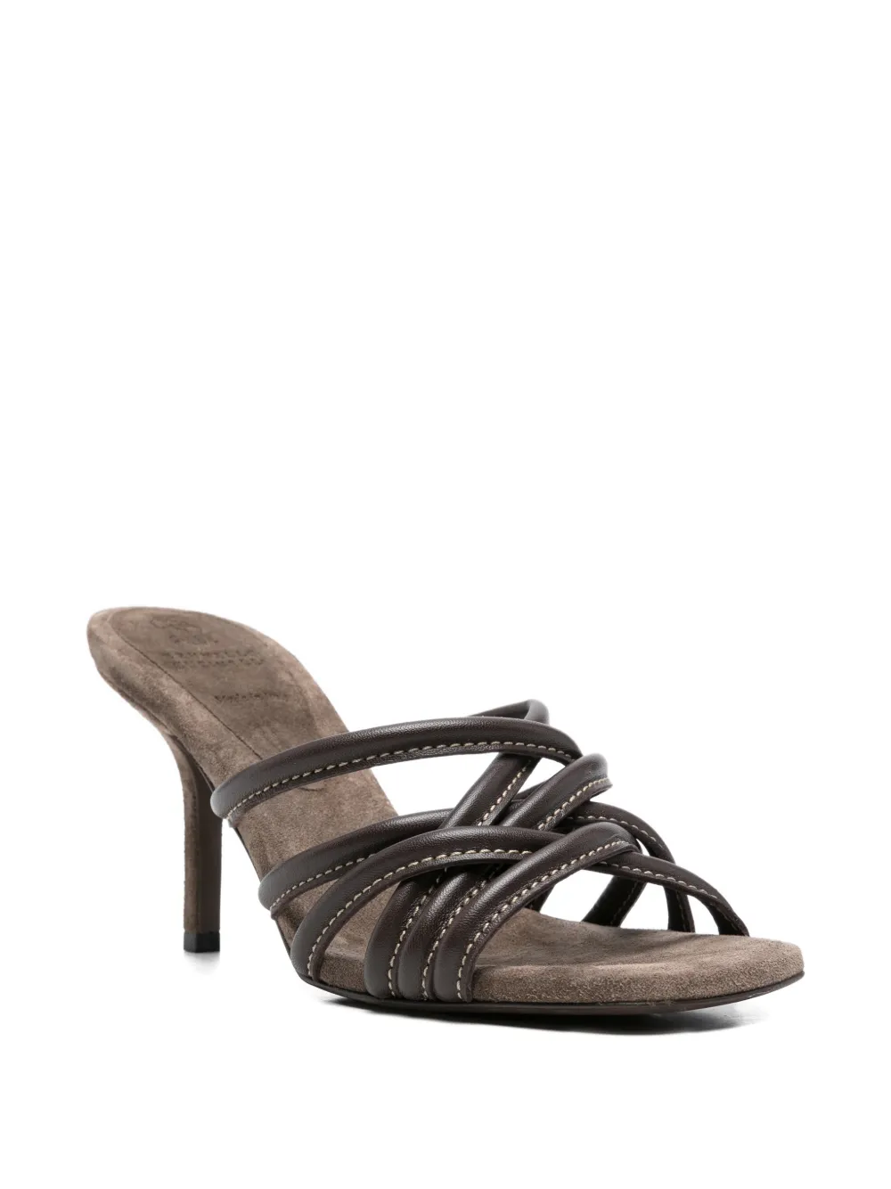 Brunello Cucinelli Sandalen met bandjes Bruin