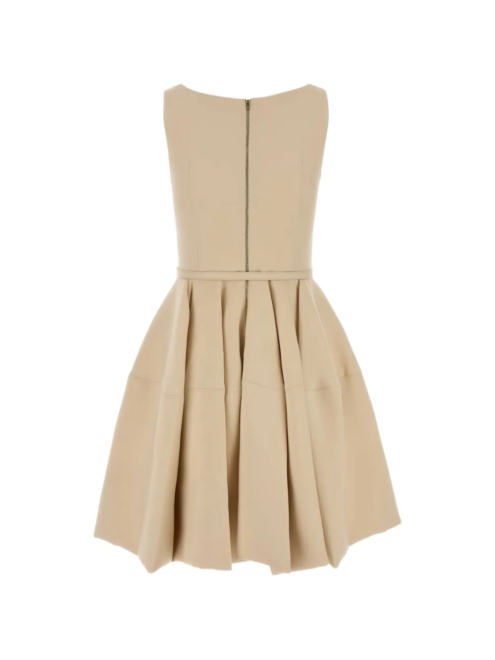  Fendi Belted-embellishment Mini Dress - Neutrals 