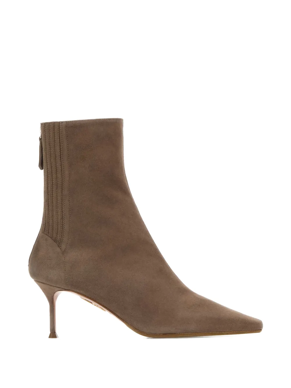 Aquazzura saint honor suede ankle boots Bruin