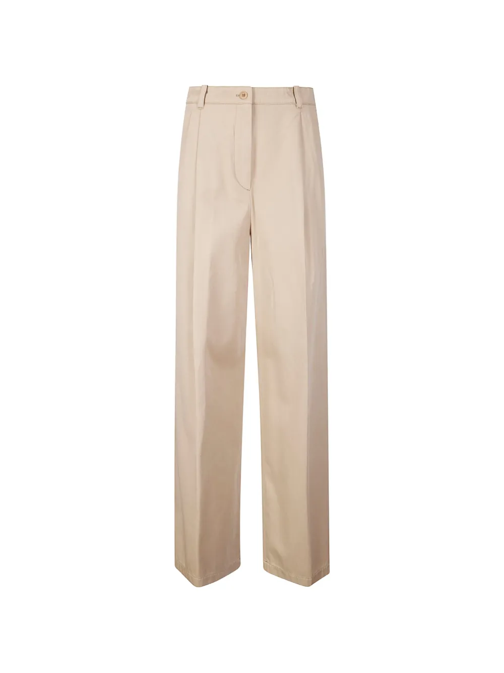 A.P.C. pleated ginny trousers - Toni neutri