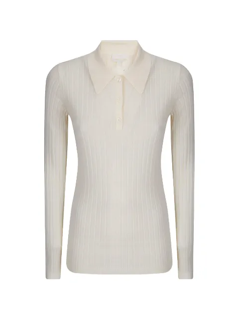 A.P.C. ribbed polo top