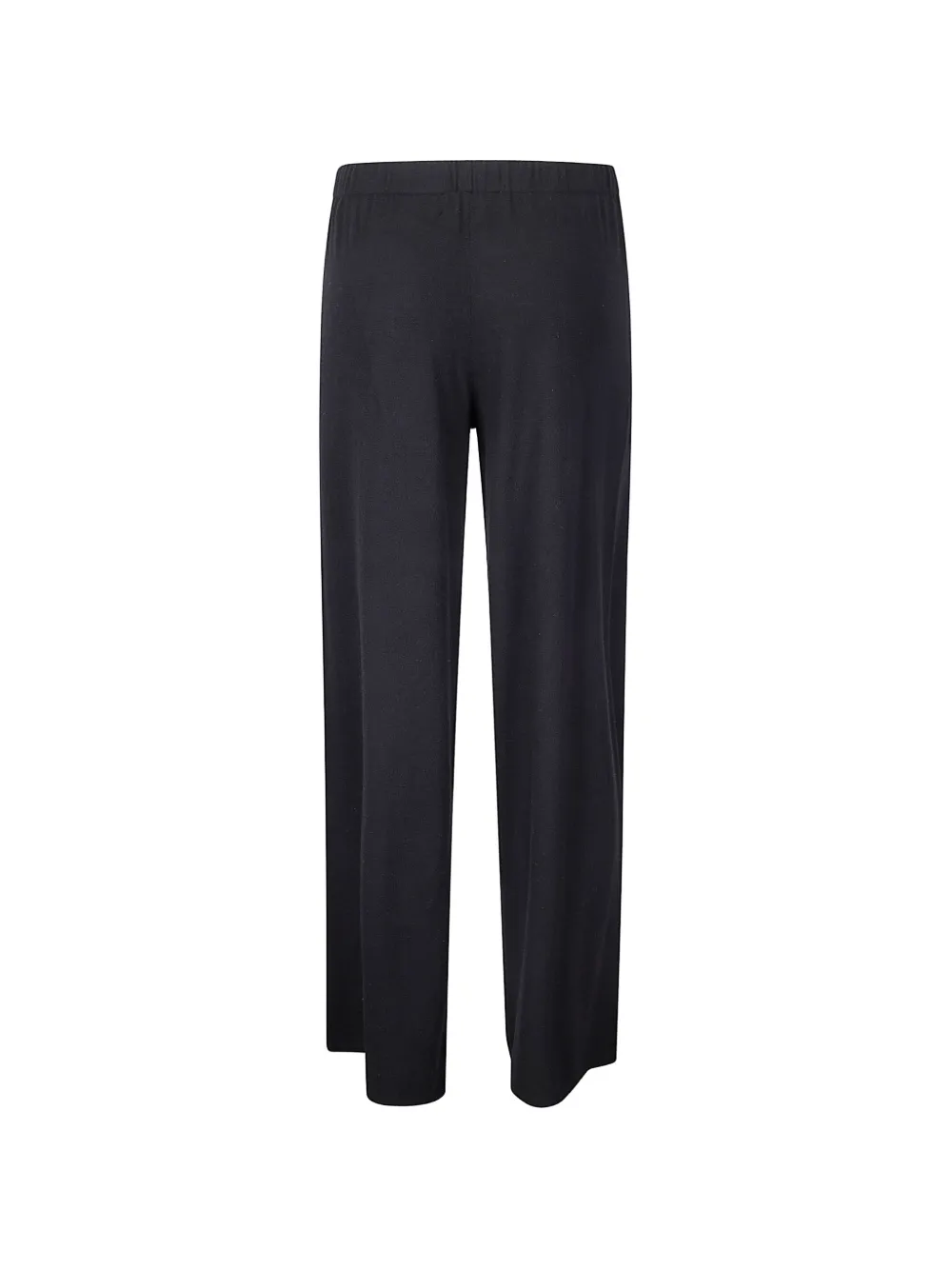 Lisa Yang Palazzo broek met elastische tailleband Zwart