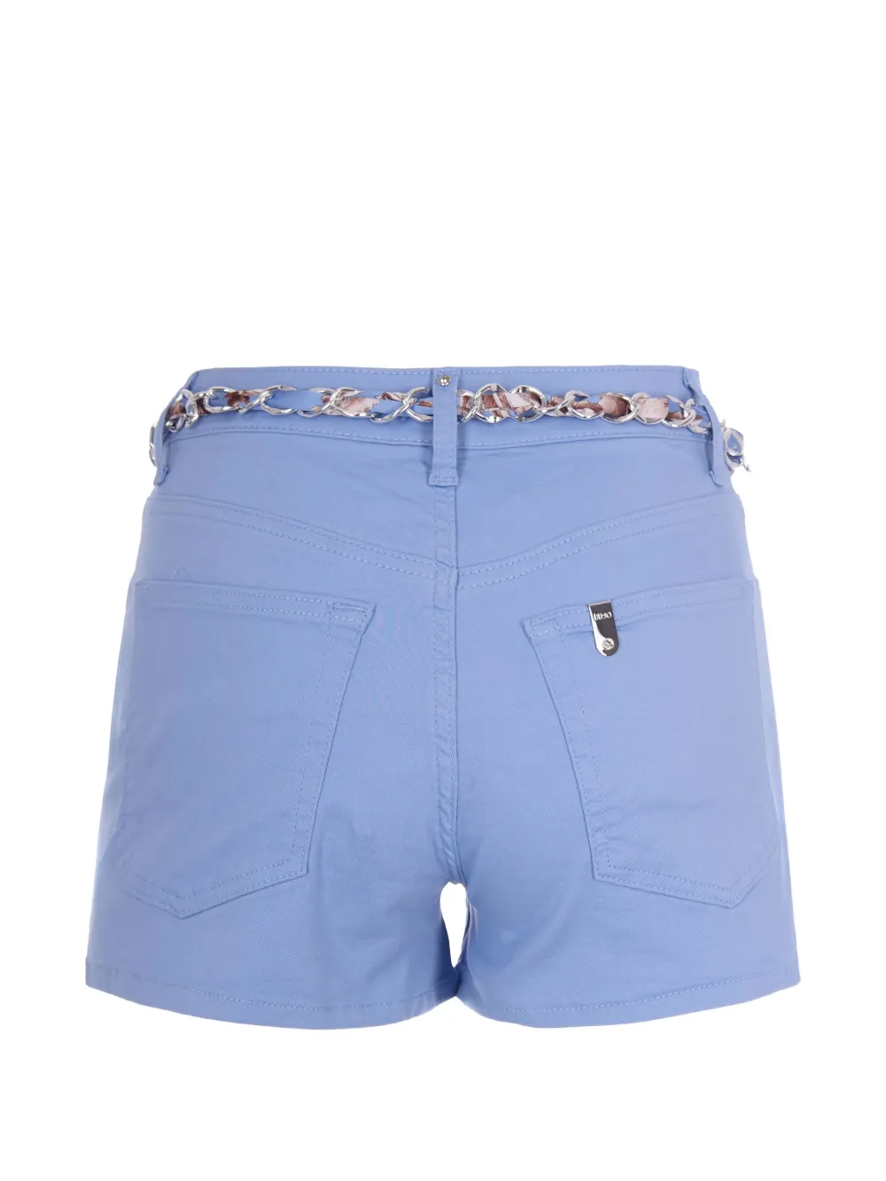 Liu Jo Floral Tie Trousers - Blue 