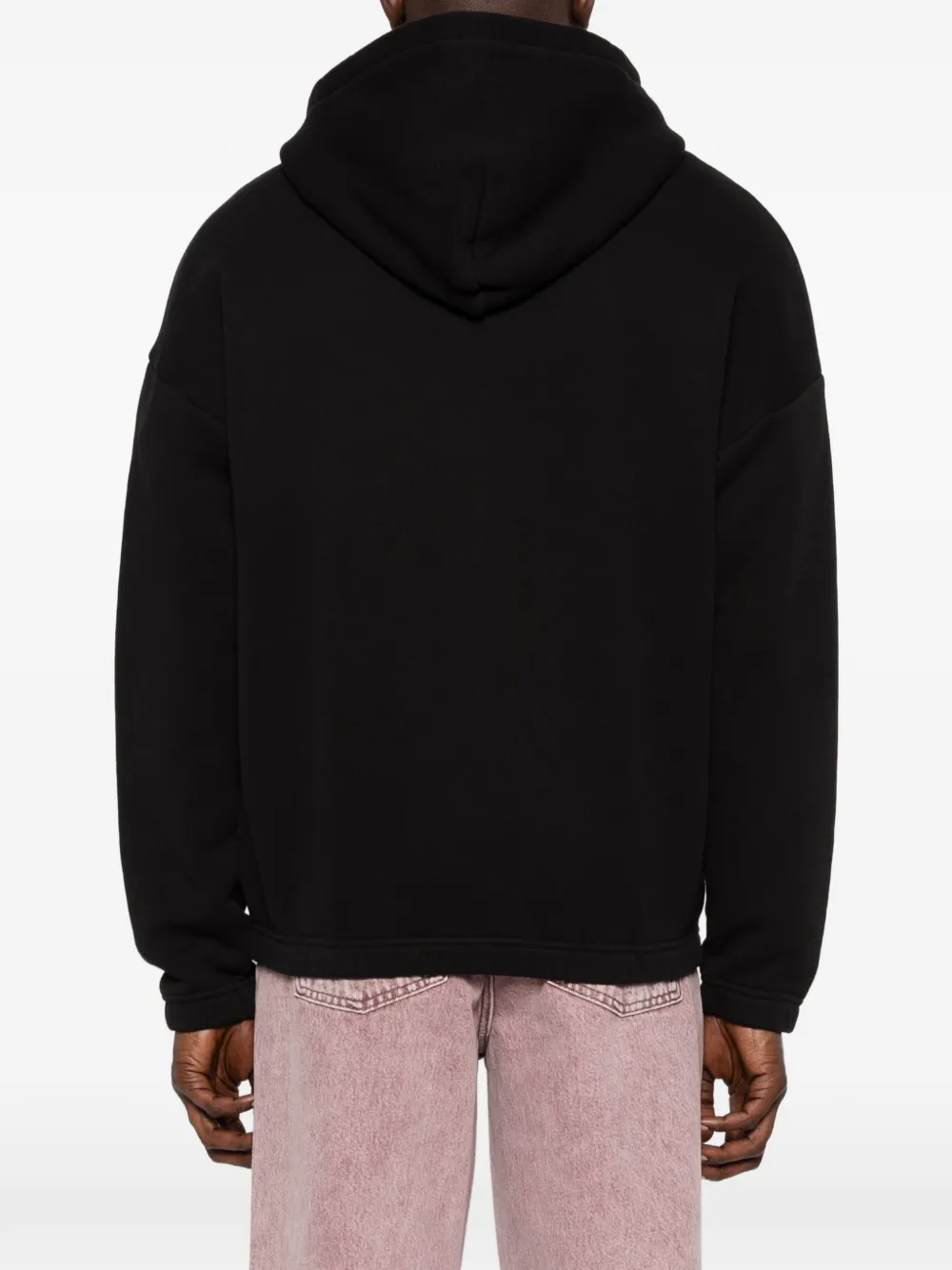 Autry Hoodie met rits Zwart