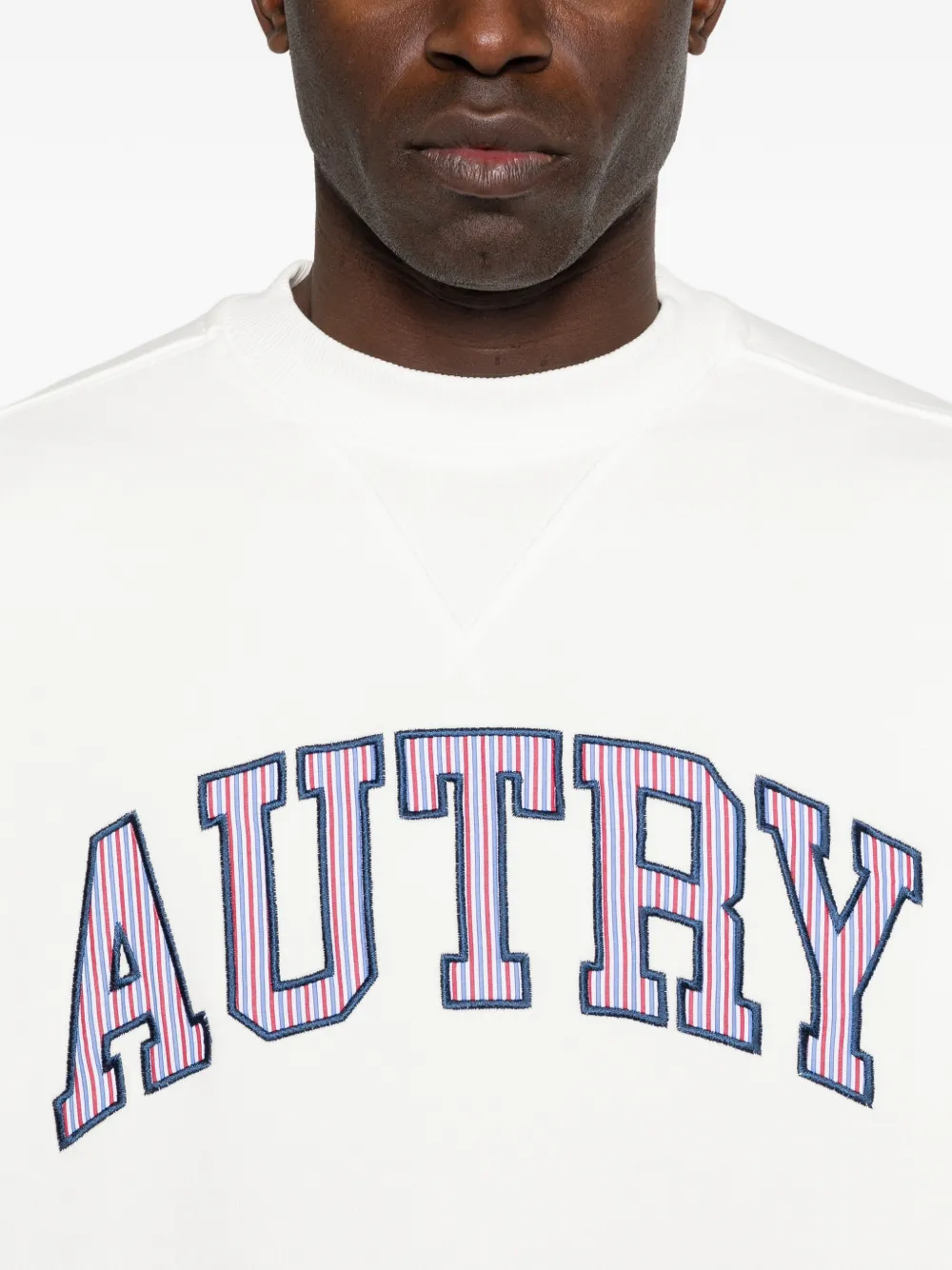 Autry Sweater met logo Wit