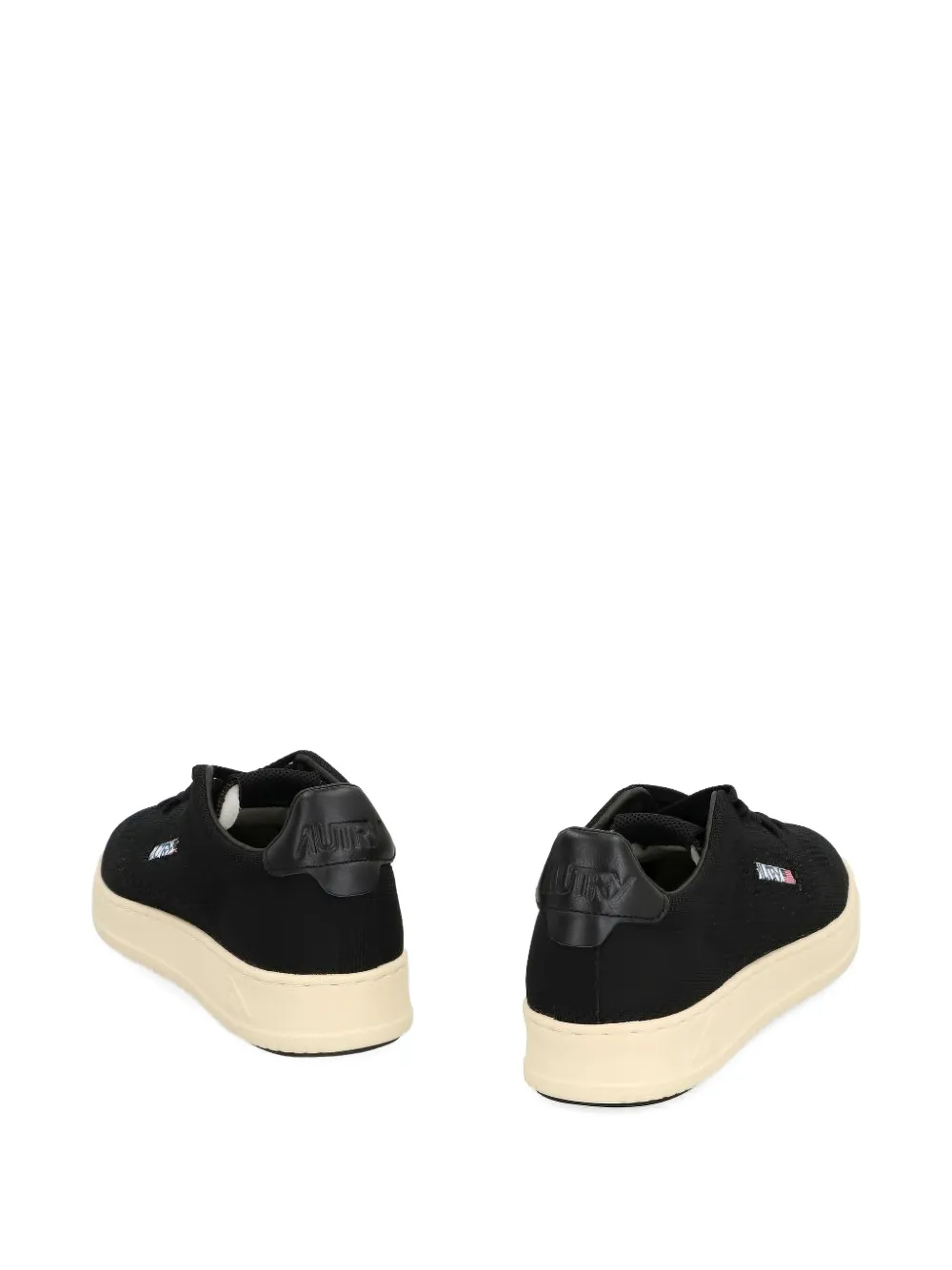 Autry Medalist sneakers met geperforeerde details Zwart