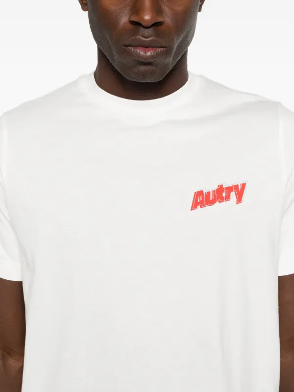 Autry logo-print T-shirt | White | FARFETCH