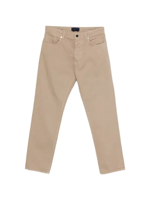 Stone Island logo-patch jeans