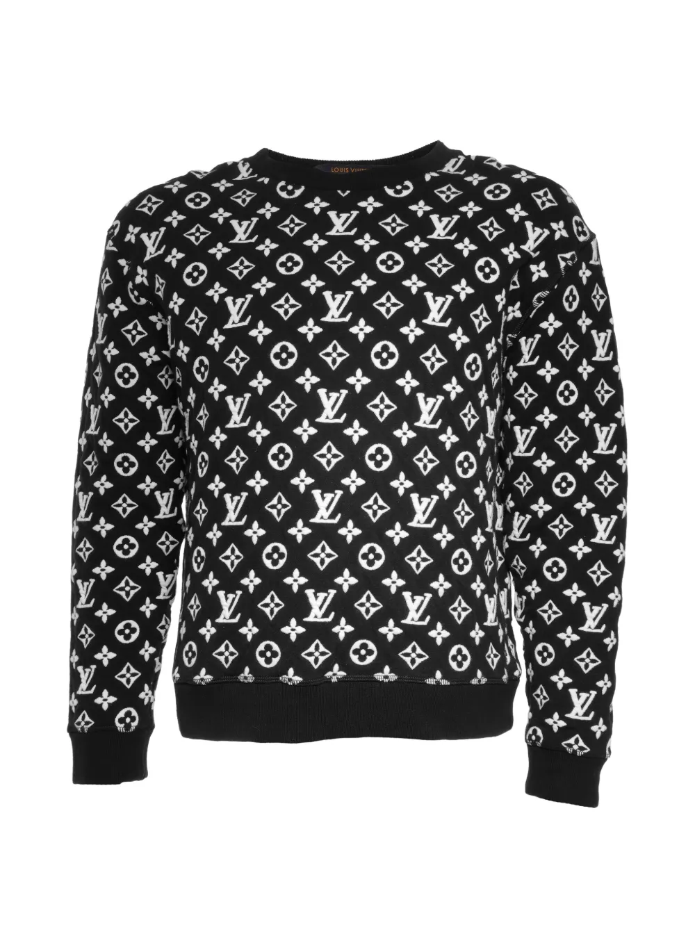 Louis Vuitton Pre-Owned 2021 monogram sweater - Schwarz