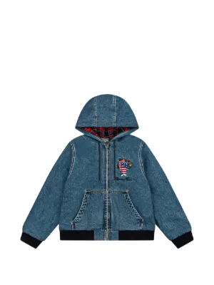Aimé Leon Dore full-zip Fleece Hoodie | Blue | FARFETCH