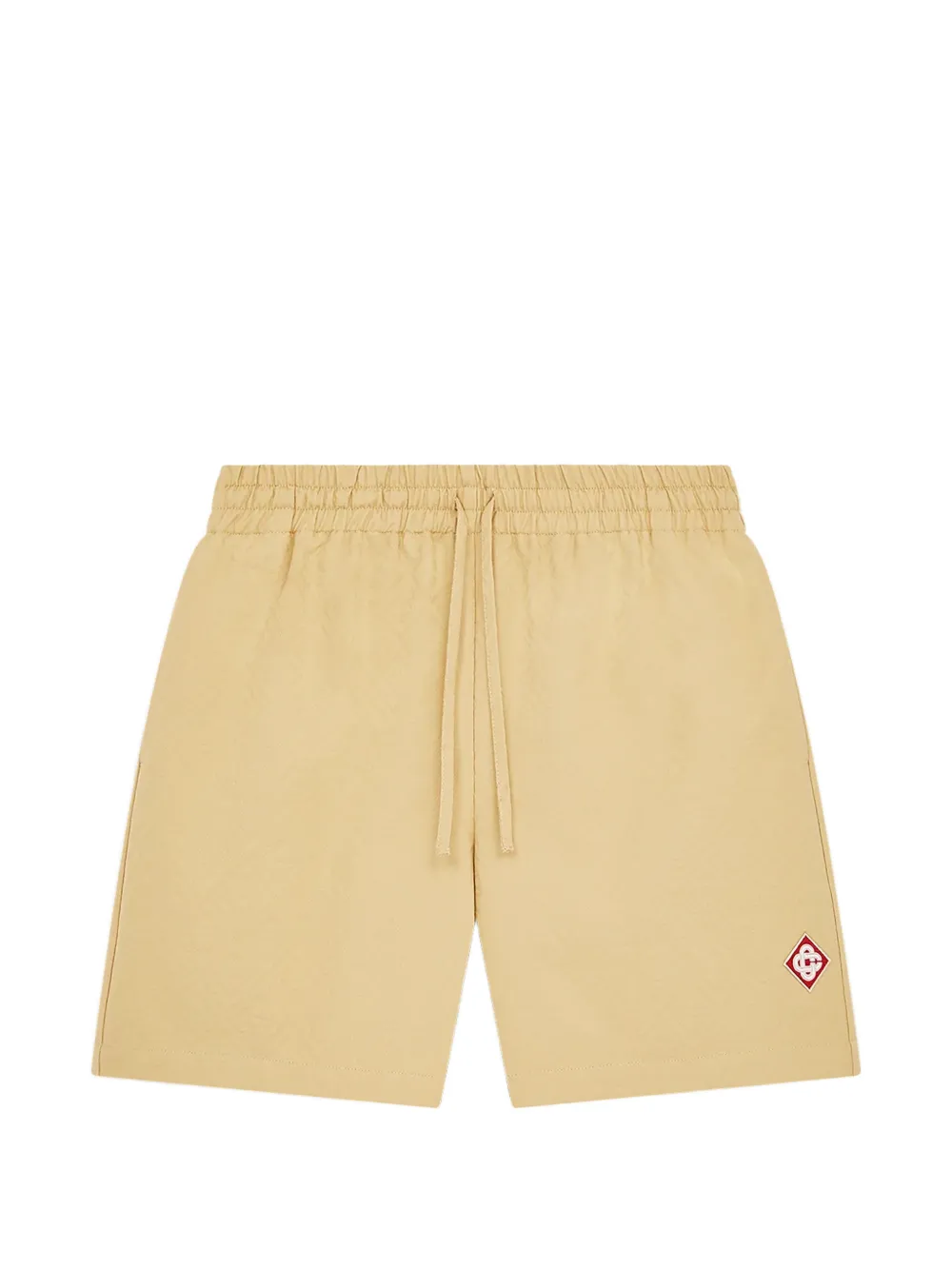 Casablanca cotton monogram-jacquard shorts - Toni neutri