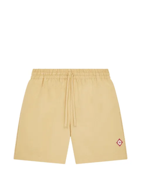 Casablanca shorts i bomuldsjacquard med monogram