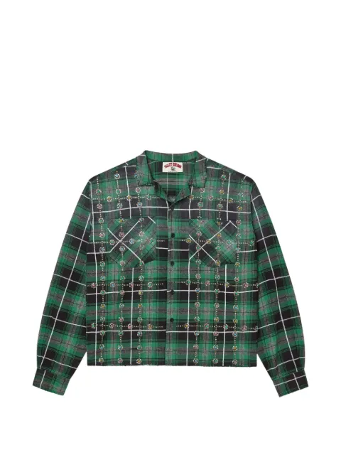 Vale Grinch Gems flannel shirt