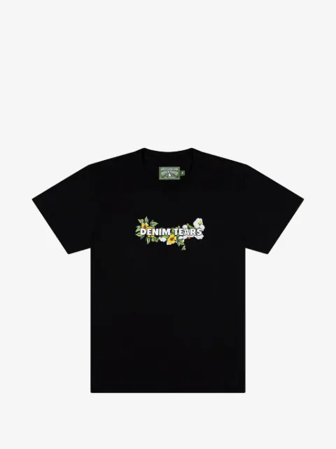 Denim Tears フローラル ロゴTシャツ