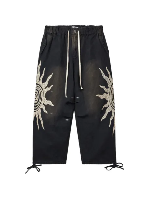 Vale sun graphic trousers