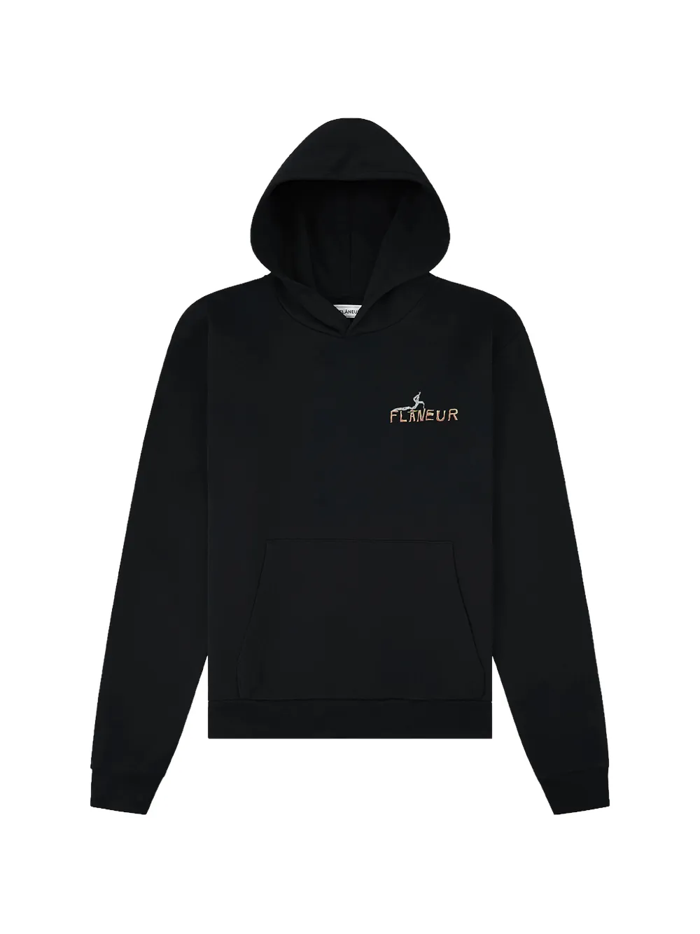 FLÂNEUR Passage of Time graphic sweater - Nero