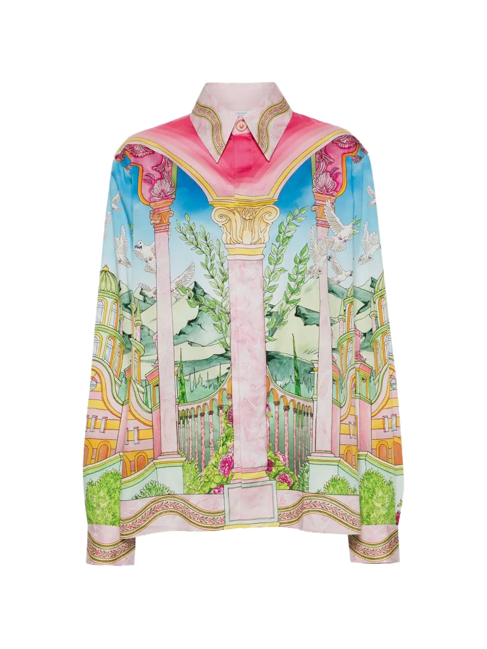 Casablanca Le Jardin Ideal shirt - Rosa