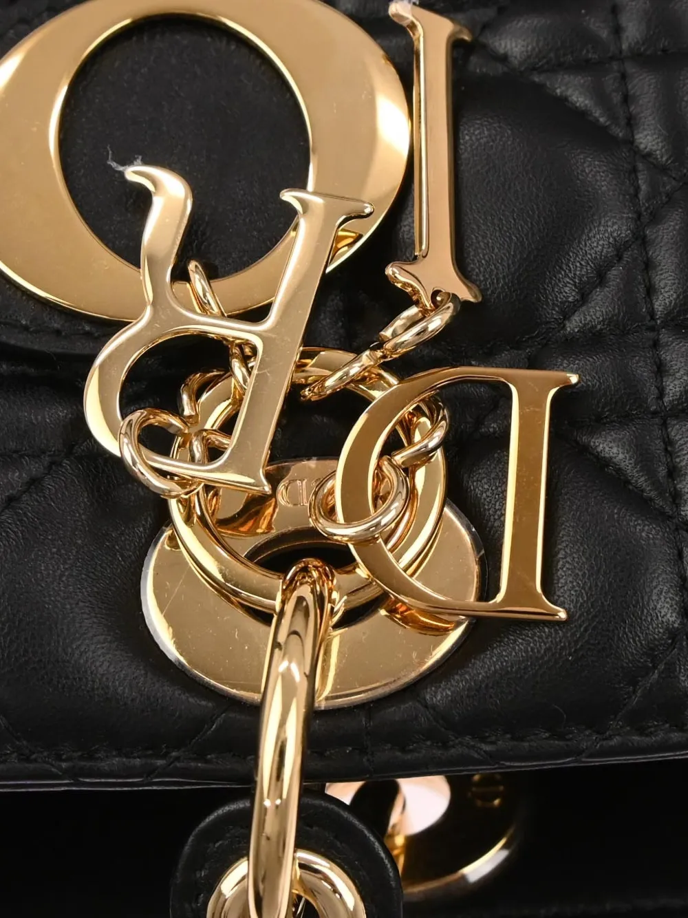 2015 Large Lady Dior Cannage Tote Bag