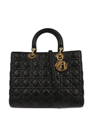 Christian Dior Pre-Owned レディ ディオール バッグ カナージュ