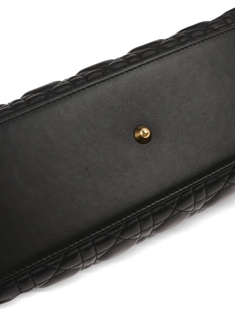 2015 Large Lady Dior Cannage Tote Bag