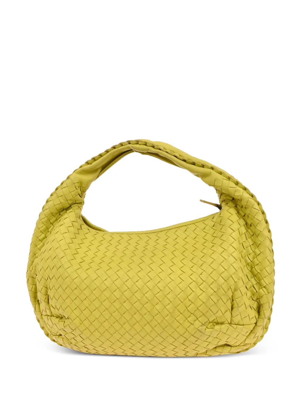 Bottega Veneta Pre-Owned 2011-2013 Hobo Intrecciato tote bag - Giallo