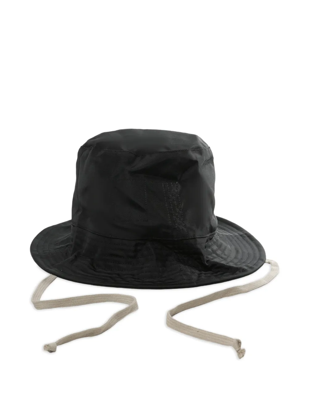Rick Owens DRKSHDW tie-detail hat - Nero