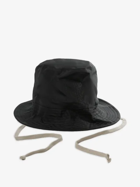Rick Owens DRKSHDW tie-detail hat