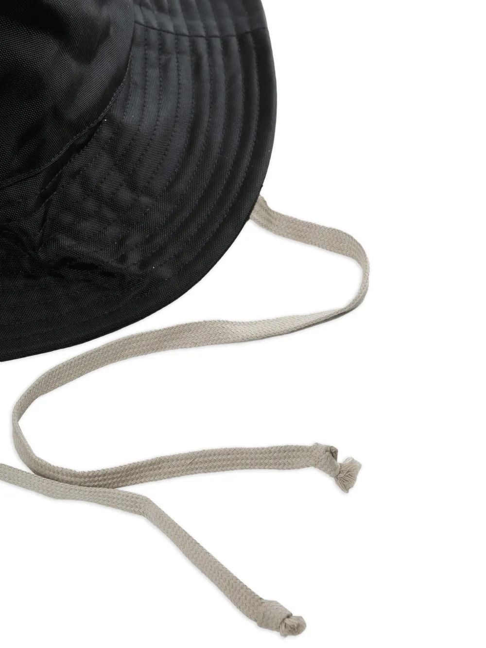 Rick Owens DRKSHDW Hoed met gestrikt detail Zwart