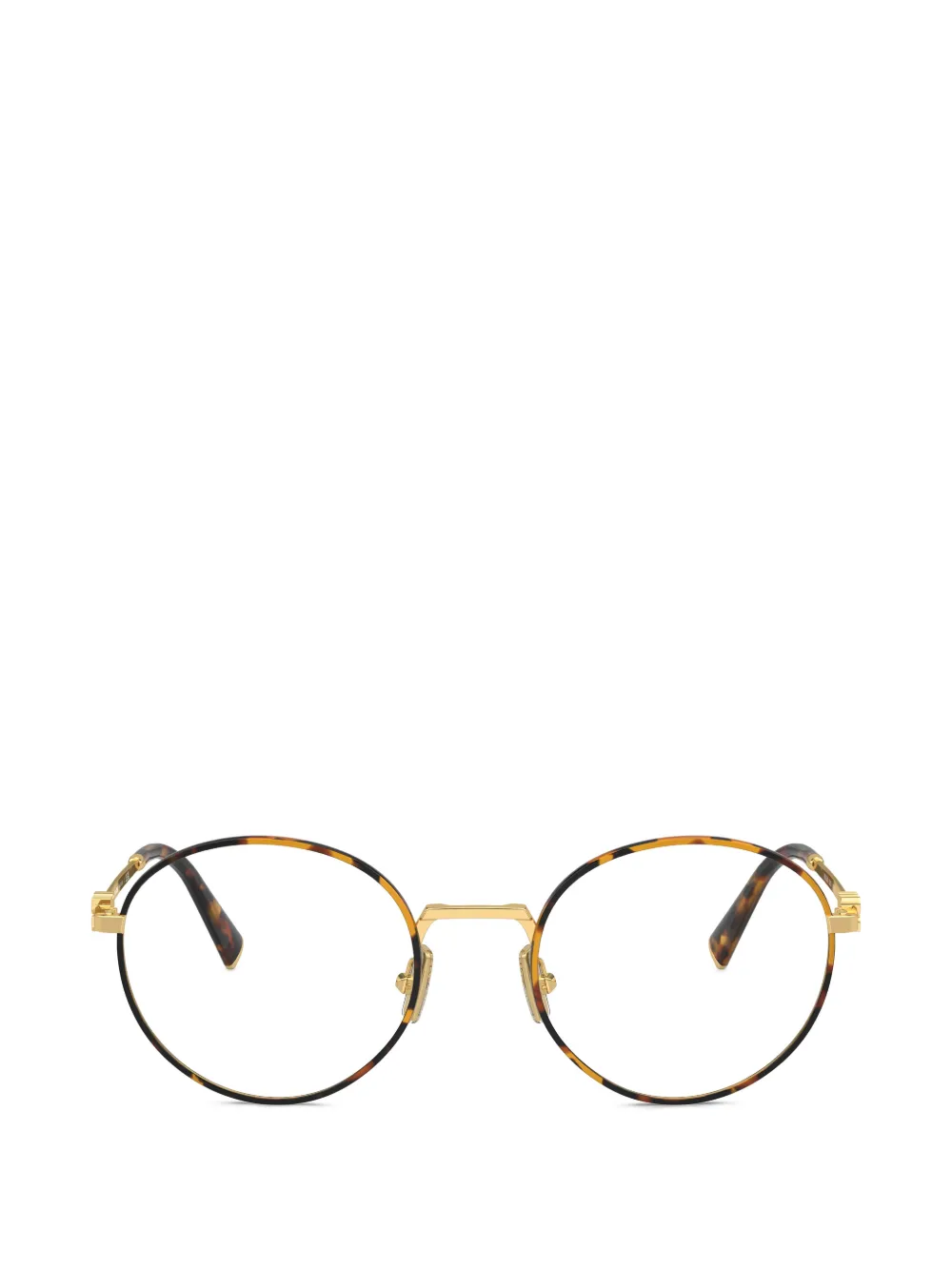 Miu Miu Eyewear round-frame glasses - Oro