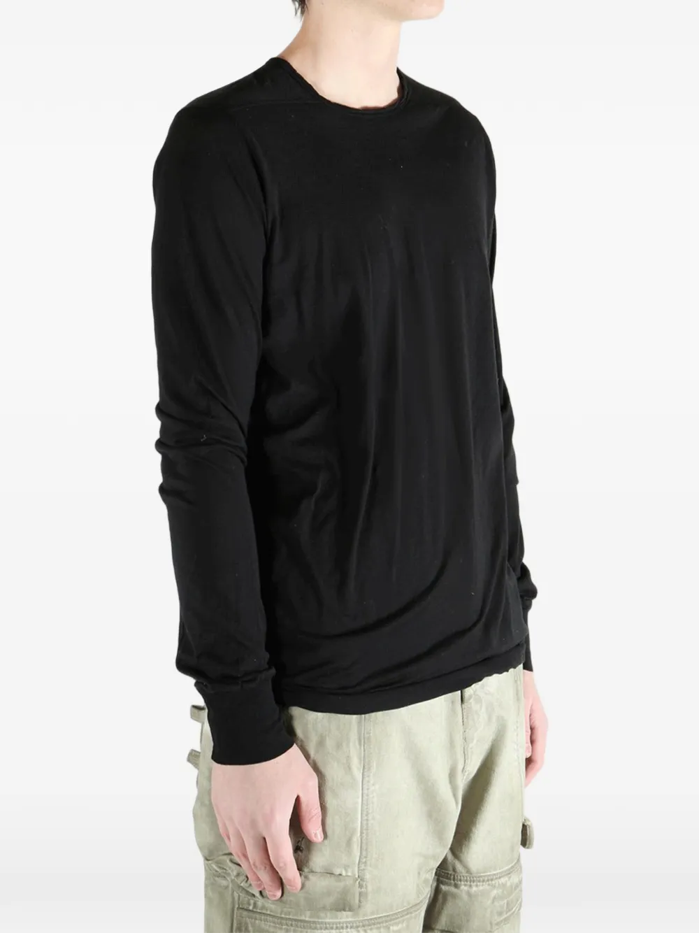 Rick Owens DRKSHDW Top met lange mouwen Zwart