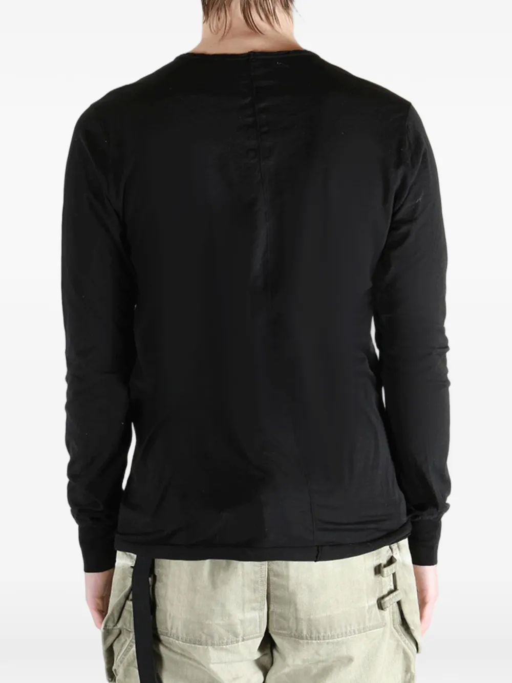 Rick Owens DRKSHDW Top met lange mouwen Zwart