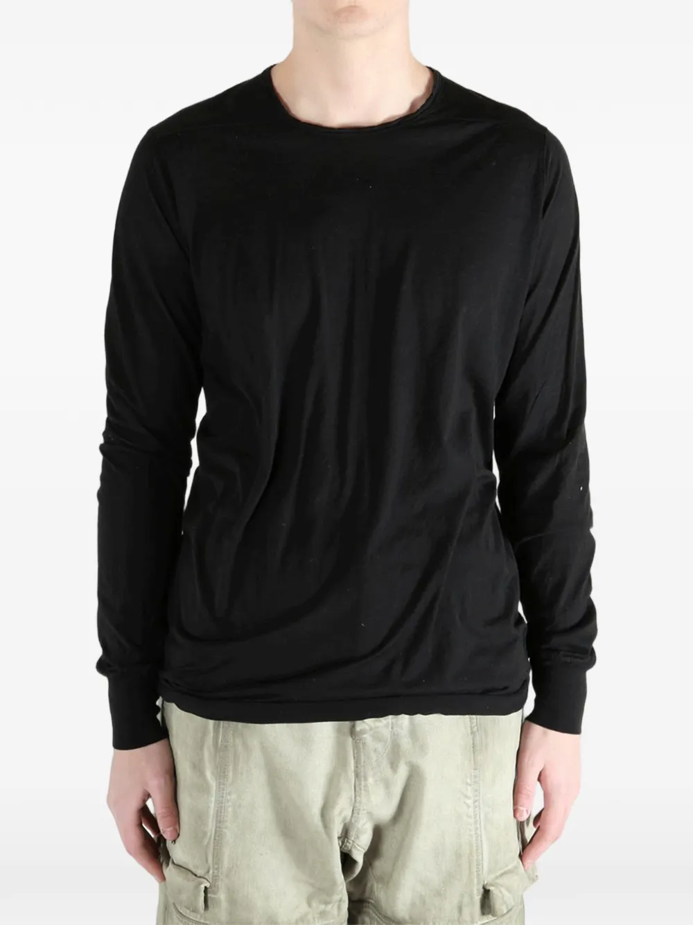 Rick Owens DRKSHDW Top met lange mouwen Zwart
