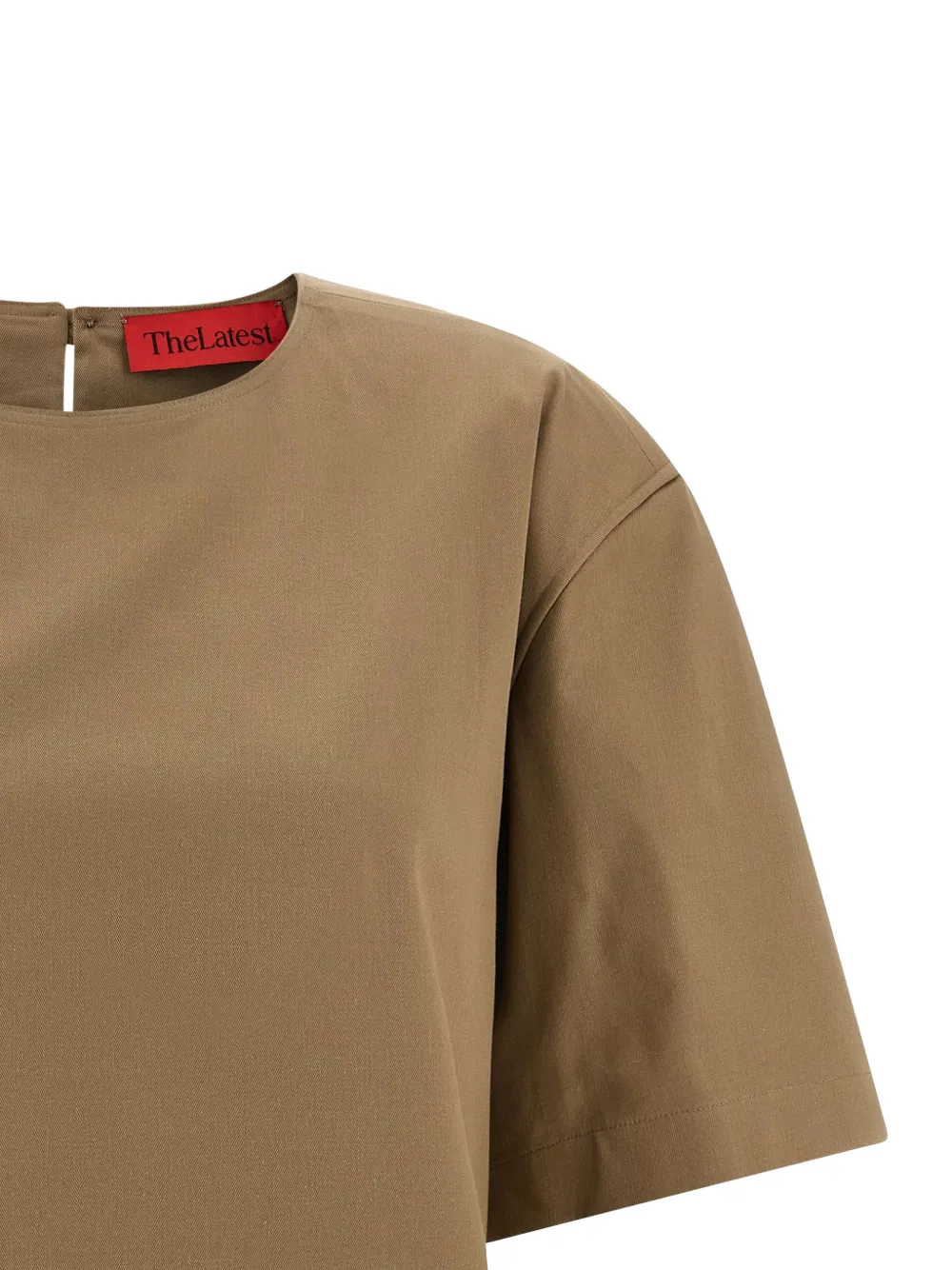 THELATEST Dean T-shirt met korte mouwen Beige