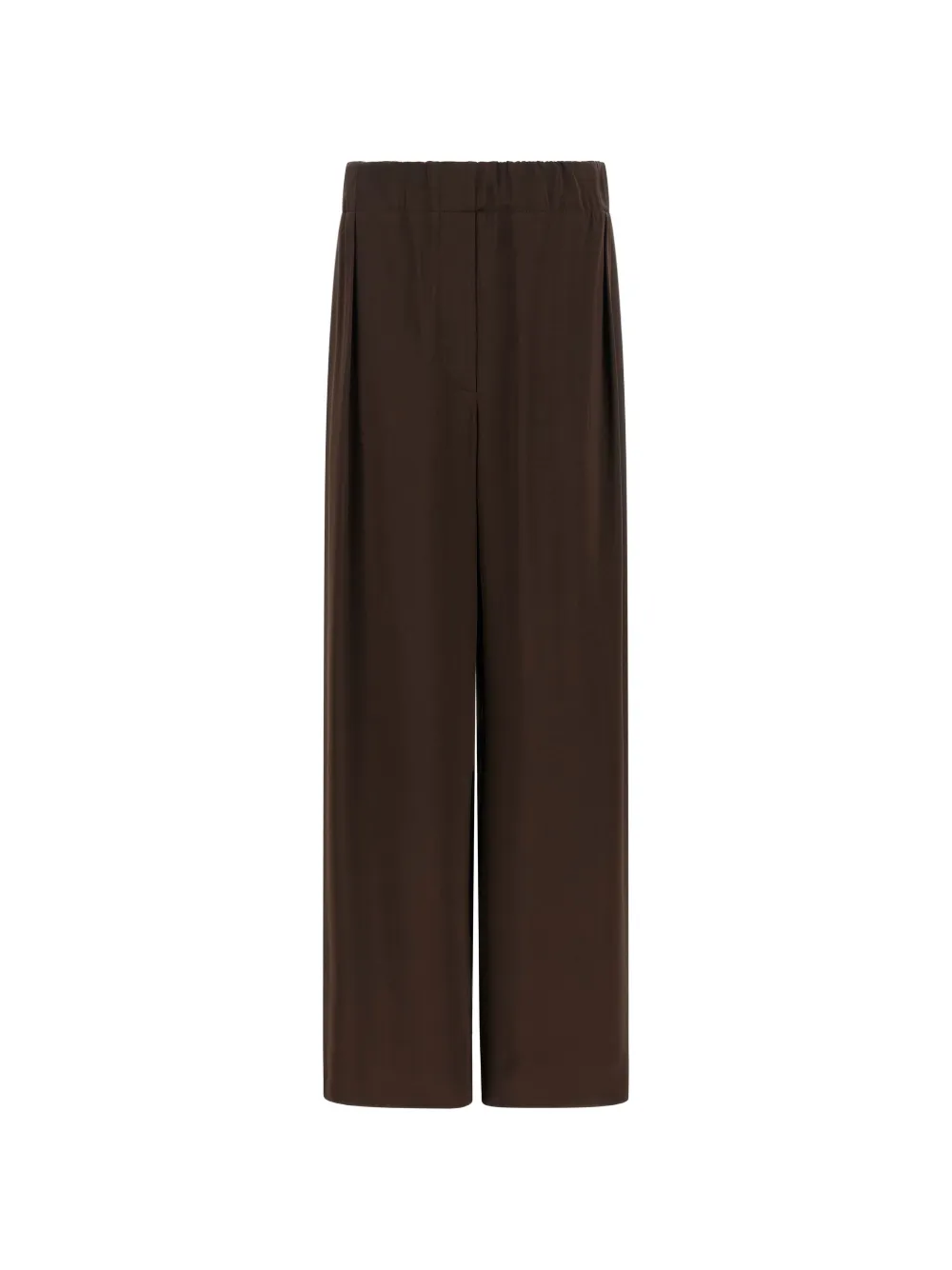 Jil Sander low-crotch wide trousers - Marrone