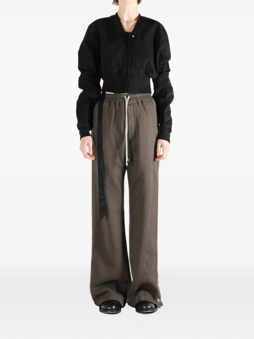 Rick Owens DRKSHDW Flight Jkt cropped jack Zwart